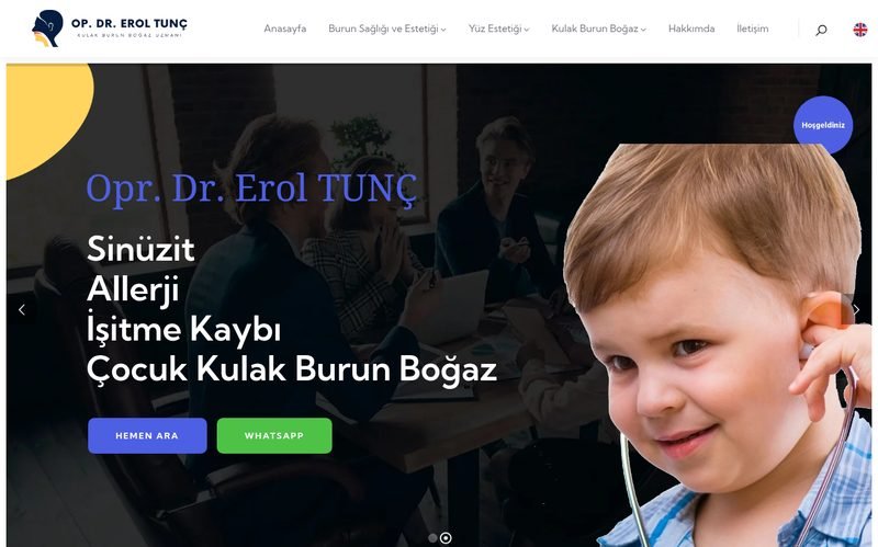 Op. Dr. Erol TUNÇ web sitesi