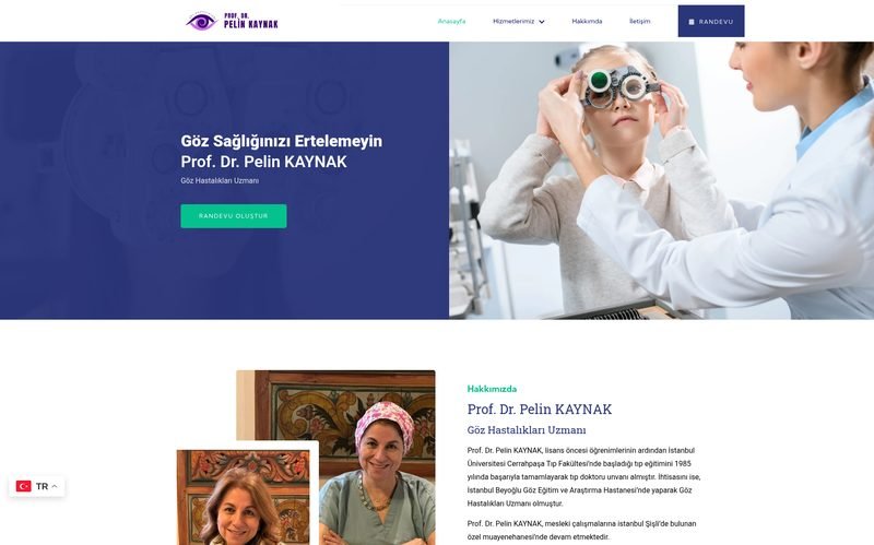 Prof. Dr. Pelin KAYNAK web sitesi