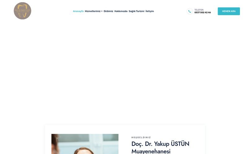 Doç. Dr. Yakup Üstün web sitesi